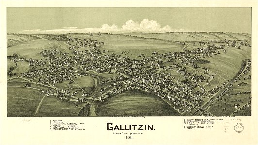 Gallitzin, Cambria County, Pennsylvania 1901. LOC 75694977