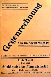 Gallinger Gegenrechnung