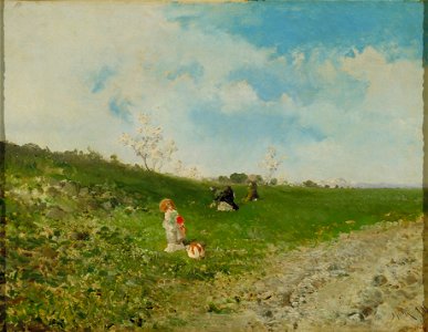 Baldomer Galofre - Springtime in Rome - Google Art Project
