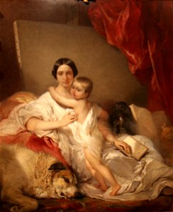 Gallait-portrait de sa femme