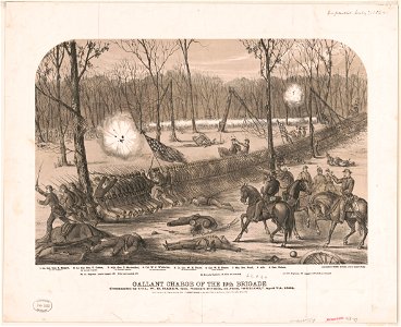 Gallant charge of the 19th Brigade LCCN2003672985