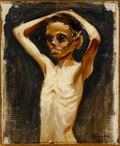 Akseli Gallen-Kallela - Girl from the Jaskala Croft - A-2010-128 - Finnish National Gallery
