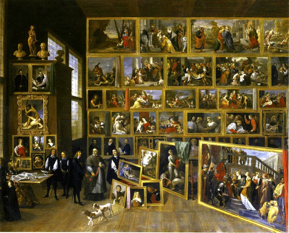 Gallery of Archduke Leopold Wilhelm in Brussels - Petworth House