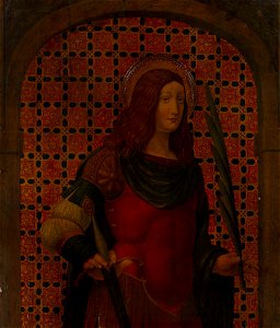 Gandolfino d' Asti (d. before 1510) - Saint George - RCIN 403474 - Royal Collection