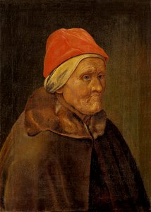 Gammal kvinna (Erik Sparre) - Nationalmuseum - 15481