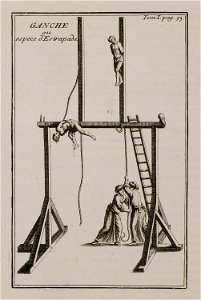 Ganche ou espece d'Estrapade - Tournefort Joseph Pitton De - 1717