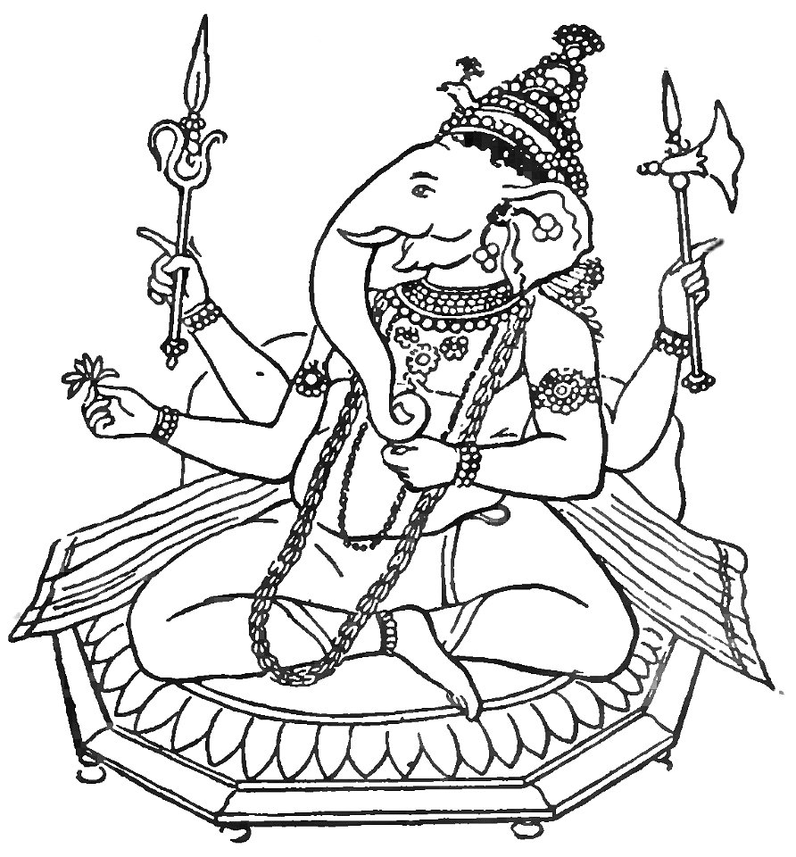 Ganesa - Page 219 - History of India Vol 1 (1906)