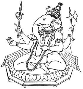 Ganesa - Page 219 - History of India Vol 1 (1906)