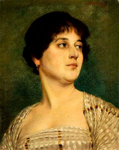 Gallus Emil Henschel - Mädchen-Porträt, 1912