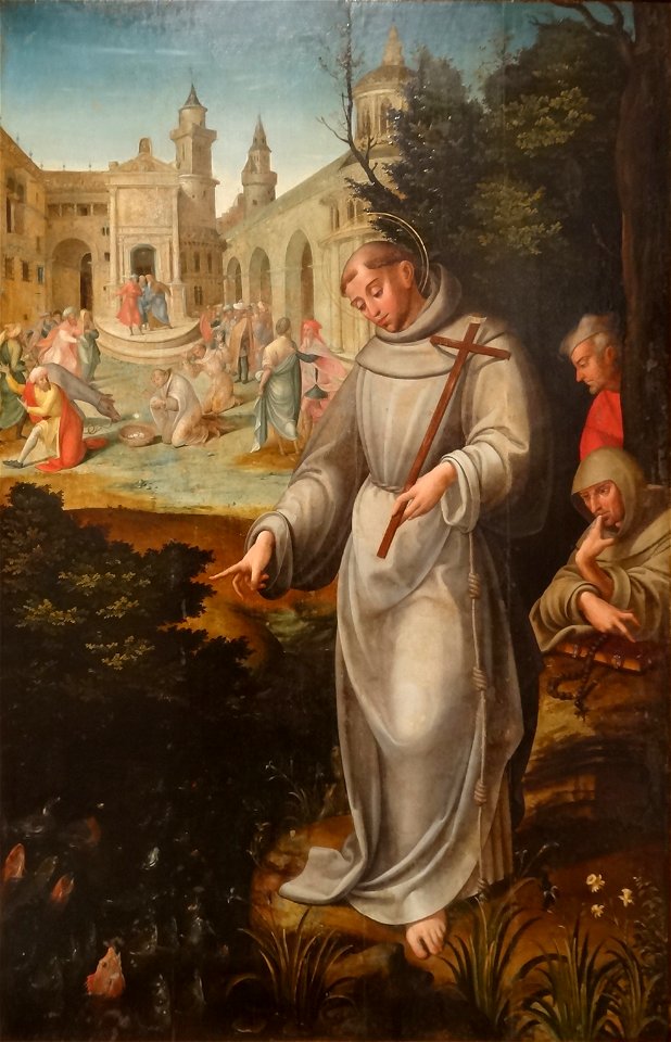 Garcia Fernandes Santo António pregando aos peixes MNAA