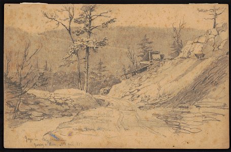 Gap in Big Mountain, Zerby's Run, no. 1 vein, 1851 LCCN2016645599