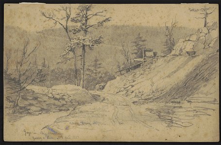 Gap in Big Mountain, Zerby's Run, no. 1 vein, 1851 LCCN2016645599