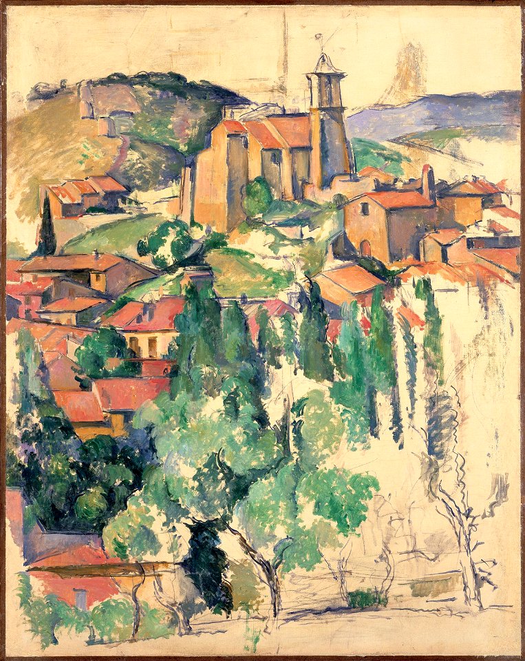 Gardanne, par Paul Cézanne, Yorck