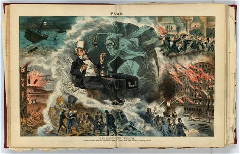 Gambling with death - Gillam. LCCN2012645442