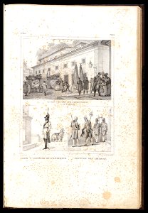 Garde d'honneur de l'empereur (1), da Coleção Brasiliana Iconográfica