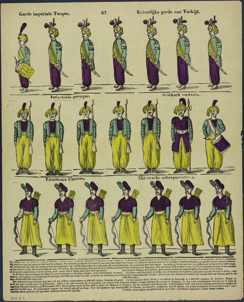 Garde impériale Turque-Catchpenny print-Borms 0199