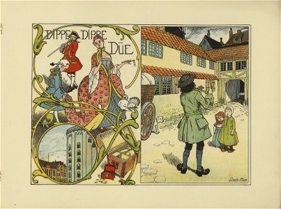 Gamle børnerim og lege med nye billeder af Louis Moe Kristiania 1901 Page 09