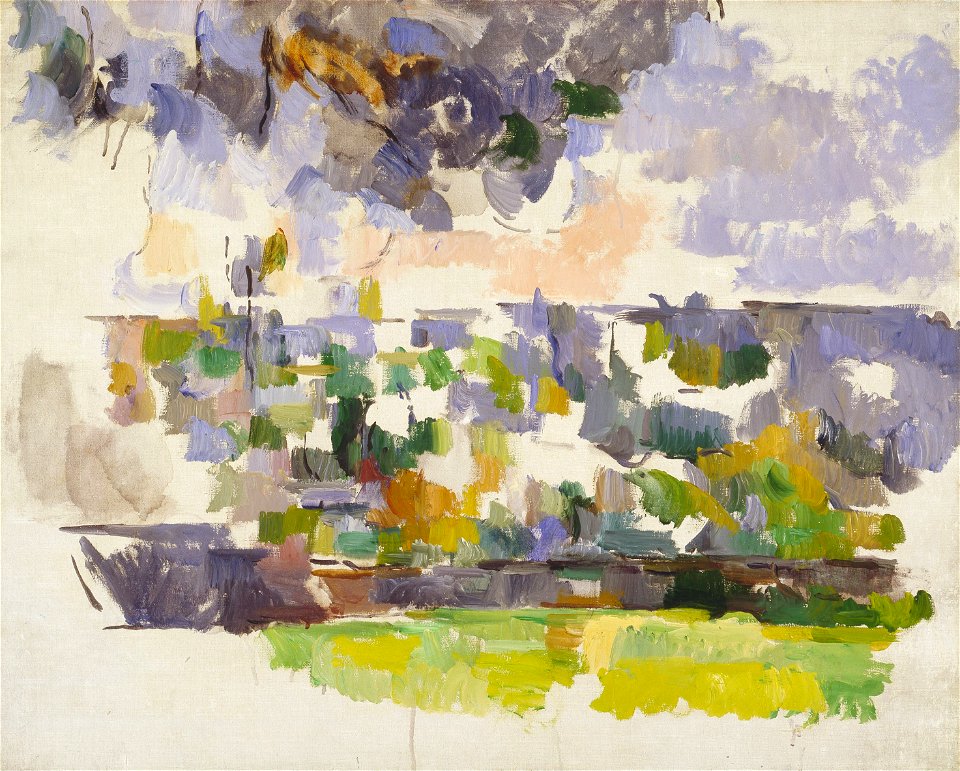 Garden-at-Les-Lauves-(1906)-by-Paul-Cezanne