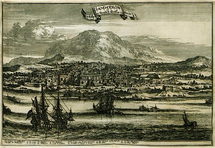 Gammeron ou La ville du Bander-Abasie en Perse - Struys Jan Janszoon - 1681