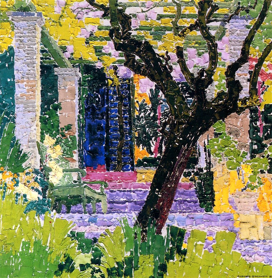 Garden in San Domenico Augusto Giacometti (1912)