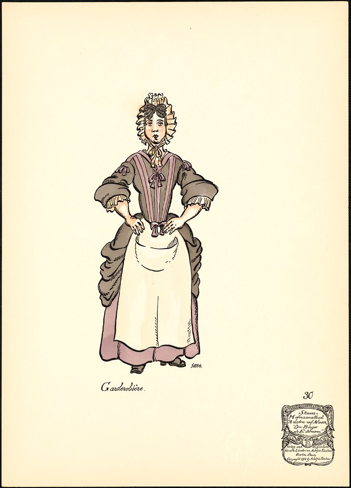 Garderobière (Boston Public Library)