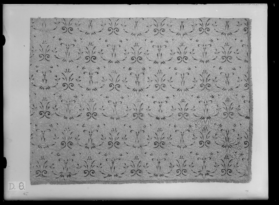 Gardin ur en serie av sex (6012-6017) till Karl X Gustavs blå kaross, 1650, Paris - Livrustkammaren - 69128