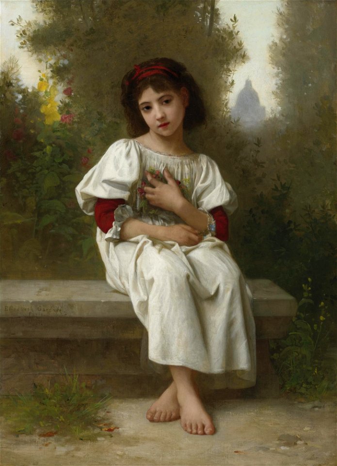Elizabeth Jane Gardner - In the garden