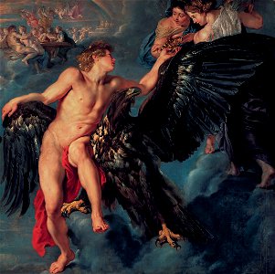 Ganymede receives the bowl from Hebe, by Peter Paul Rubens