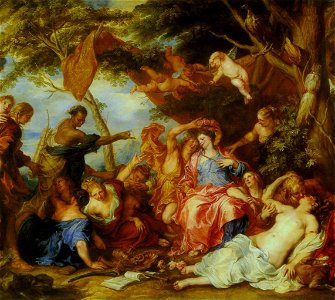 Gara di baci (Amarilli e Mirtillo) - Van Dyck