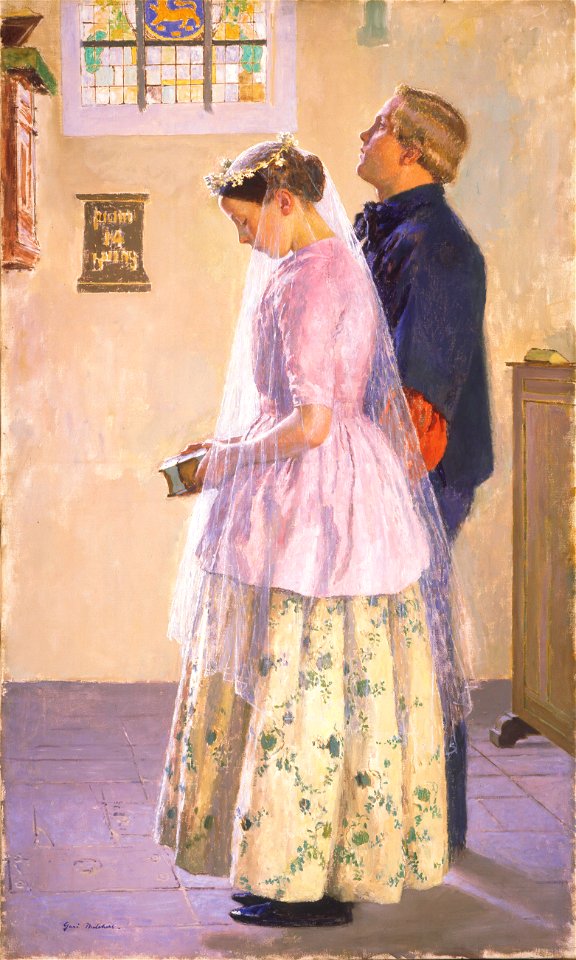 Gari Melchers - The Wedding - 1922-7 - Albright–Knox Art Gallery