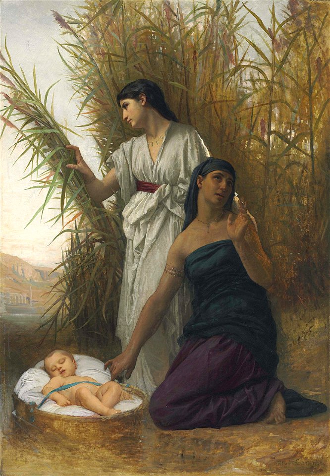 Elizabeth Jane Gardner - Moses in the Bulrushes