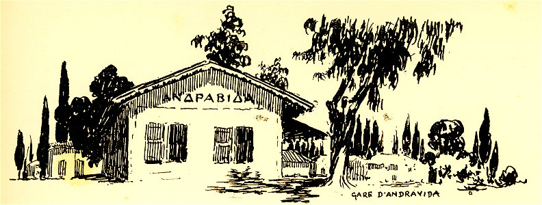 Gare d'Andravida - Perilla Francesco - 1929