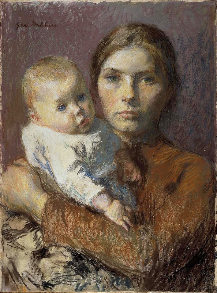 Gari Melchers - Mother and Child - 33.10 - Museum of Fine Arts