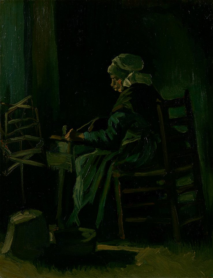Garenspoelende vrouw - s0073V1962 - Van Gogh Museum