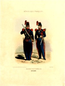 Garde nationale, Artillerie (BM 1925,0409.4)