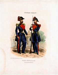 Garde républicaine sous le Gouvernement Provisoire (BM 1925,0409.10)