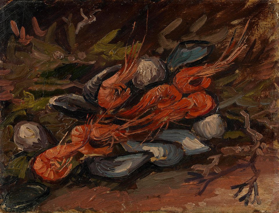 Garnalen en mosselen - s0122V1962 - Van Gogh Museum