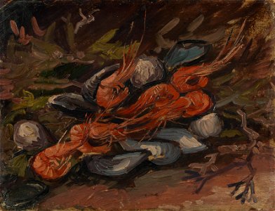 Garnalen en mosselen - s0122V1962 - Van Gogh Museum