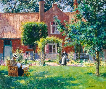 Gari Melchers - The unpretentious Garden