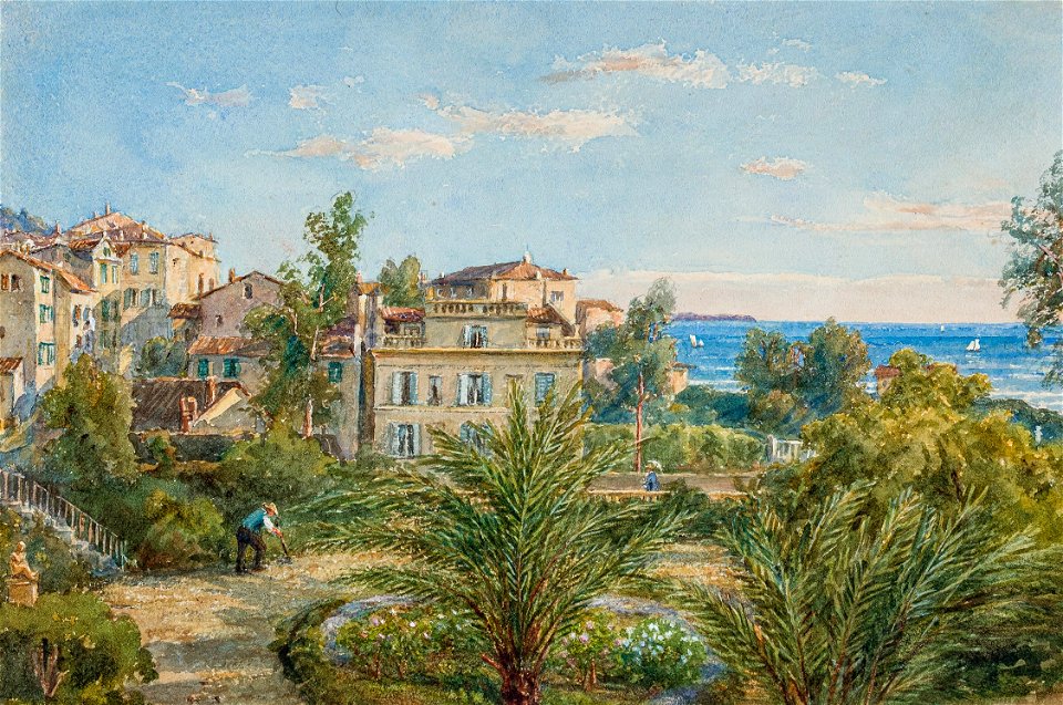 Garden of the Hotel du Pavillon, Cannes - Frances Blake