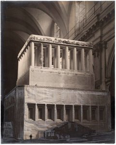Garnier-Tony, monument aux morts de la Croix-Rousse, maquette