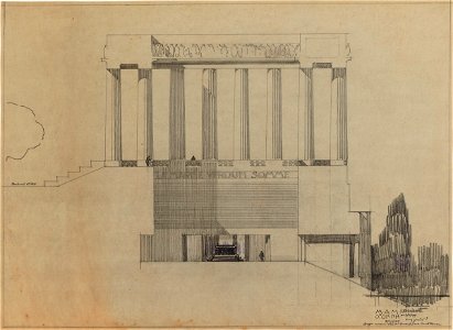 Garnier-Tony, monument aux morts de la Croix-Rousse, variante