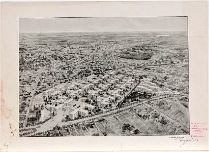 Garnier-Tony, Lyon, hopital de Grange Blanche, vue générale