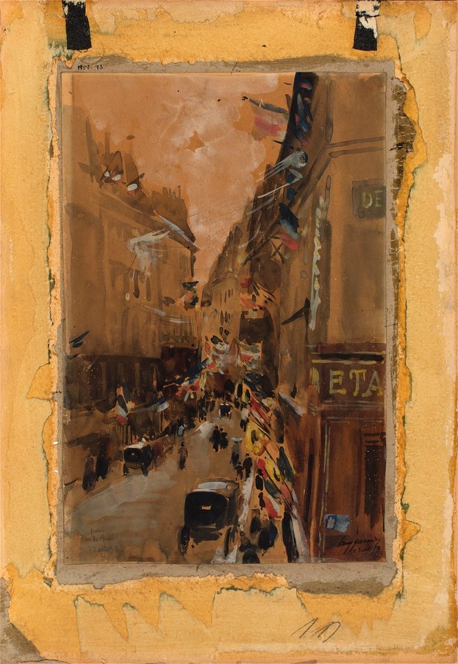 Garnier-Tony, Paris, rue de buci