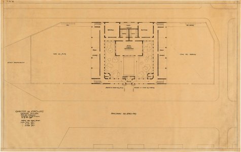 Garnier-Tony, quartier des États-Unis, groupe scolaire, rez de chaussée
