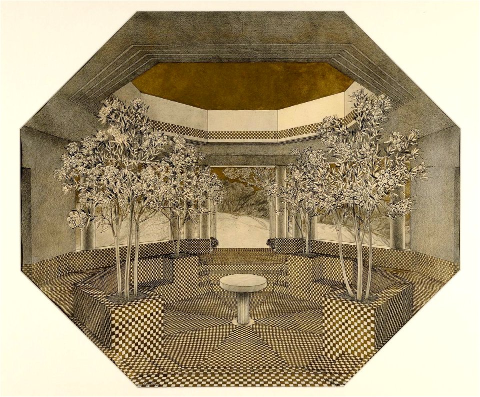 Garnier-Tony, batiment d'hydrothérapie, projet 2
