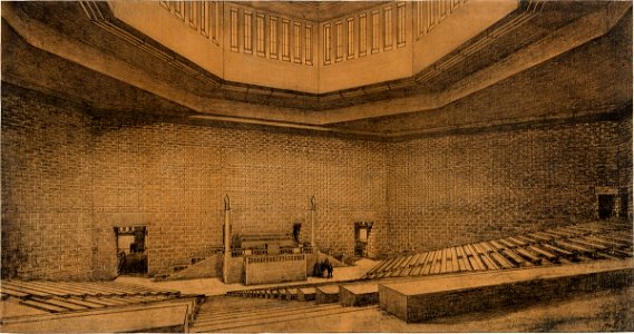 Garnier-Tony, bourse du travail, salle de séance