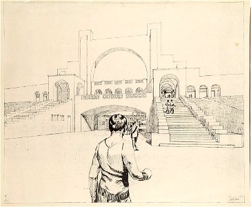 Garnier-Tony, stade, escalier