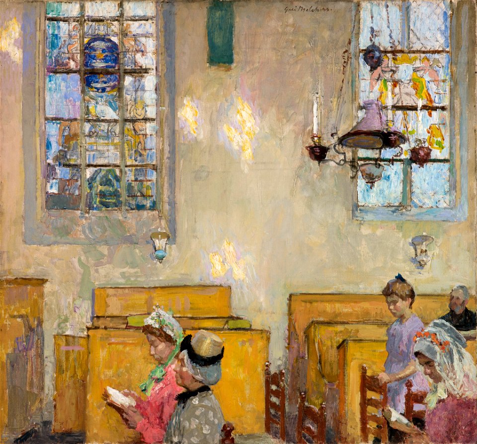 Gari Melchers - Vespers - 228-1916 - Saint Louis Art Museum