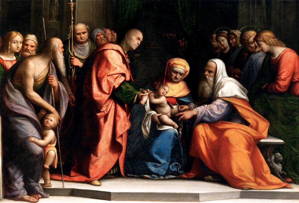 Garofalo Circuncisión Louvre